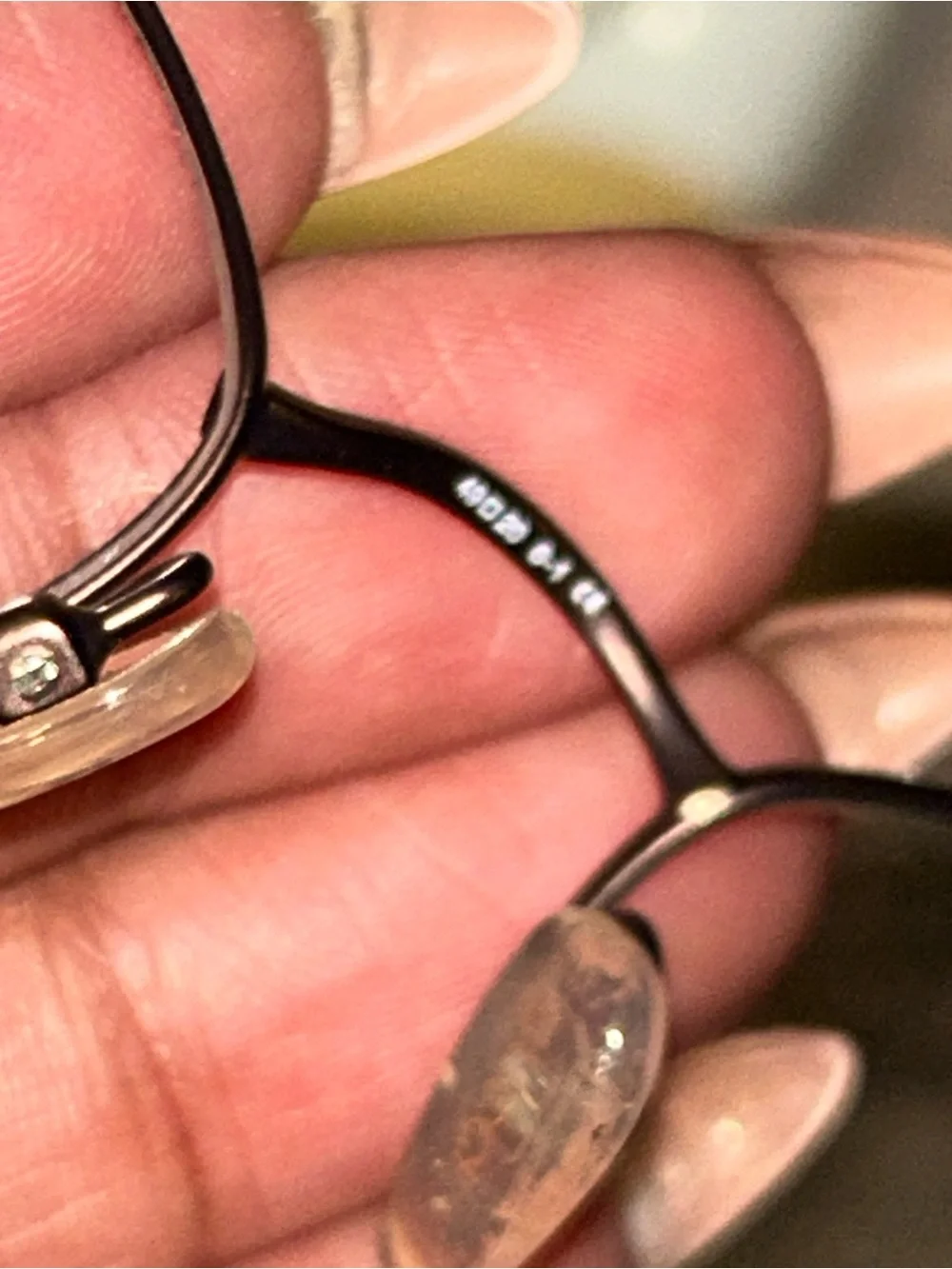 Gucci Brown Stainless Steel Optical Glasses